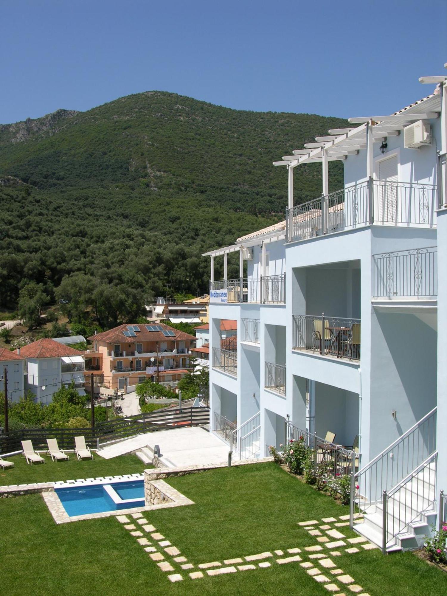 Mediterraneo Resort Parga Bagian luar foto